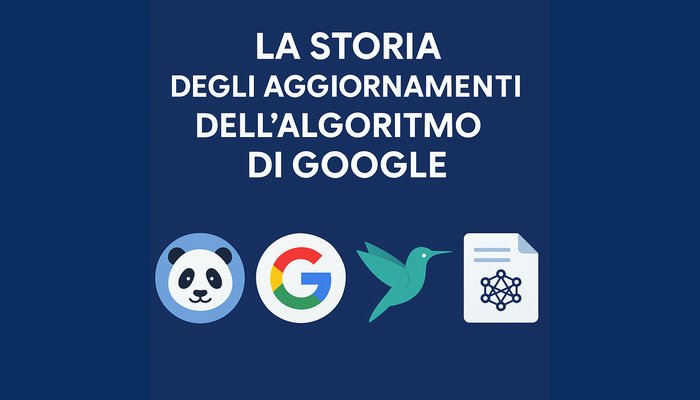 Storia degli algoritmi Google